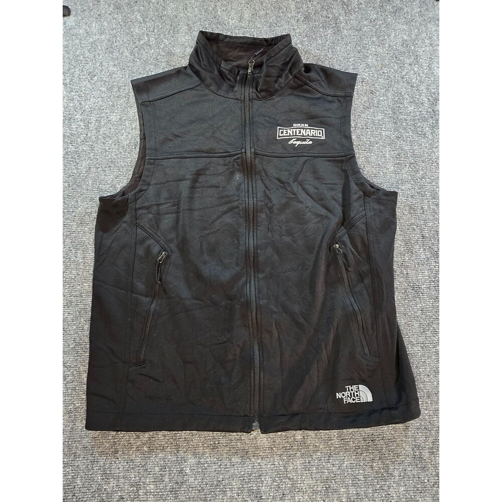 The North Face WindWall Vest Mens M Black Gran Centenario Tequila Soft Shell